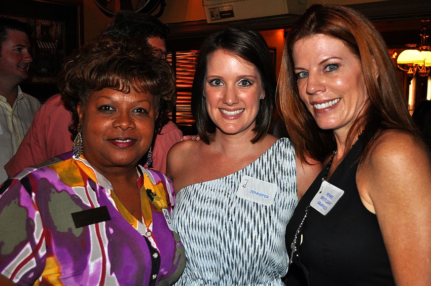 Aundria Castleberry, Jennifer Rust and Renee Phinney