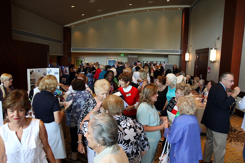 Hundreds of women showed up for the 91st Anniversary Celebration For Womenâ€™s Equity Saturday, Aug. 20 at the Hyatt Regency Sarasota.