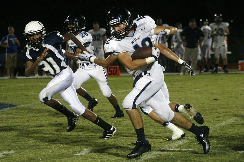 The Bucs' tough running attack was too much for the Thunder defense.