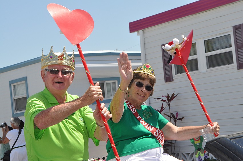 Twin Shores King and Queen Paul Stewart and Linda Huber