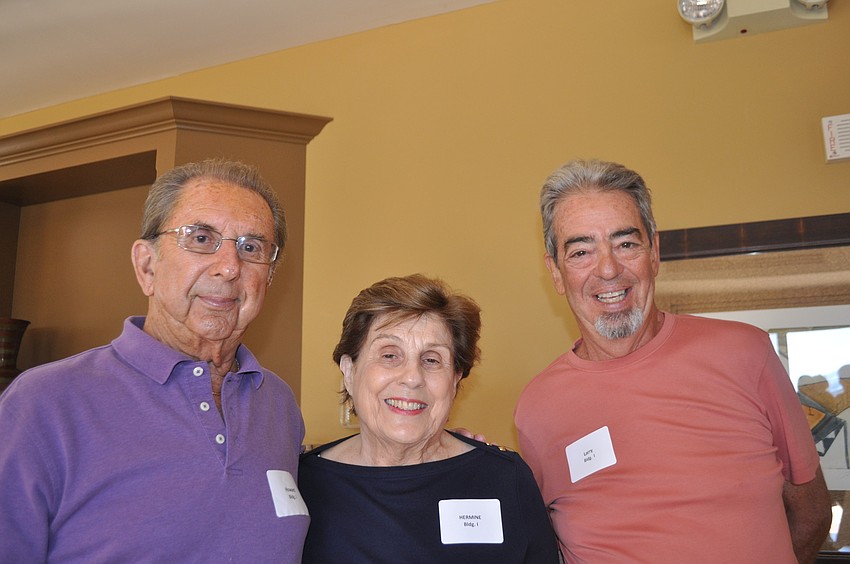 Howard and Hermine Silver with Larry Coleman