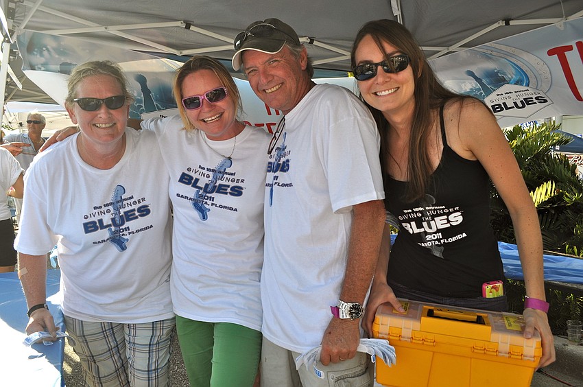 Maggie Rackey, Jenny Thames, Scottie Rackey and Jaclyn Ohman