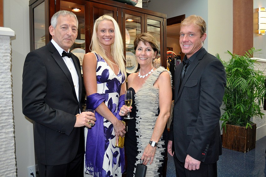 Alan Kesten, Sonia and John Vanis and Donna Kesten