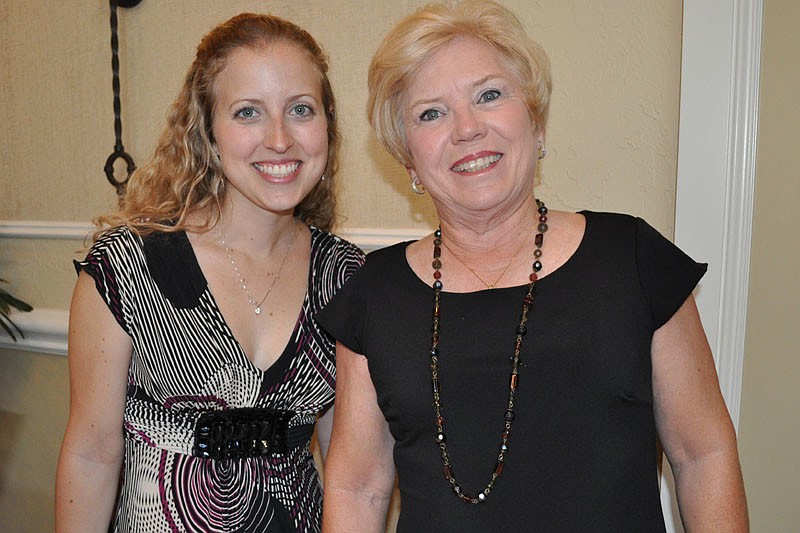 Lisa Gill and Carol Blackburn sold raffle tickets.