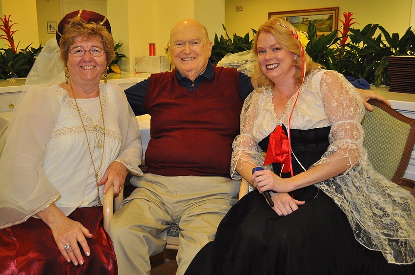 Donna Myers, Don MacPherson and Annette Davis