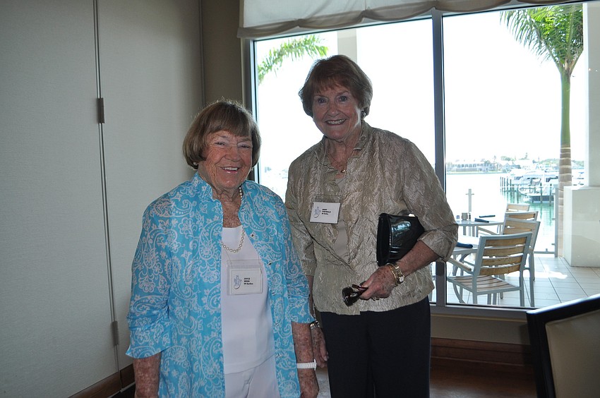 Joyce Menk and Mary Theobold