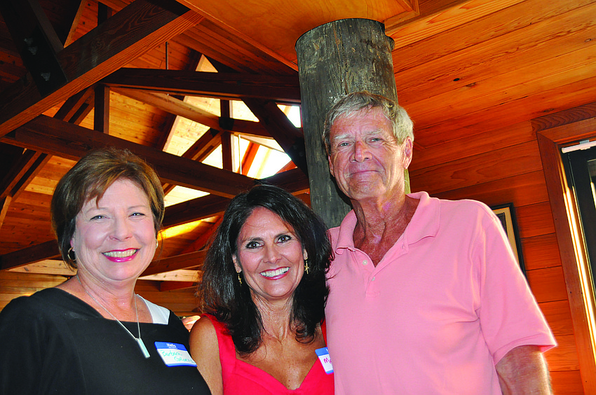 Barbara Grimes with Mary Lou and Bill Johnson