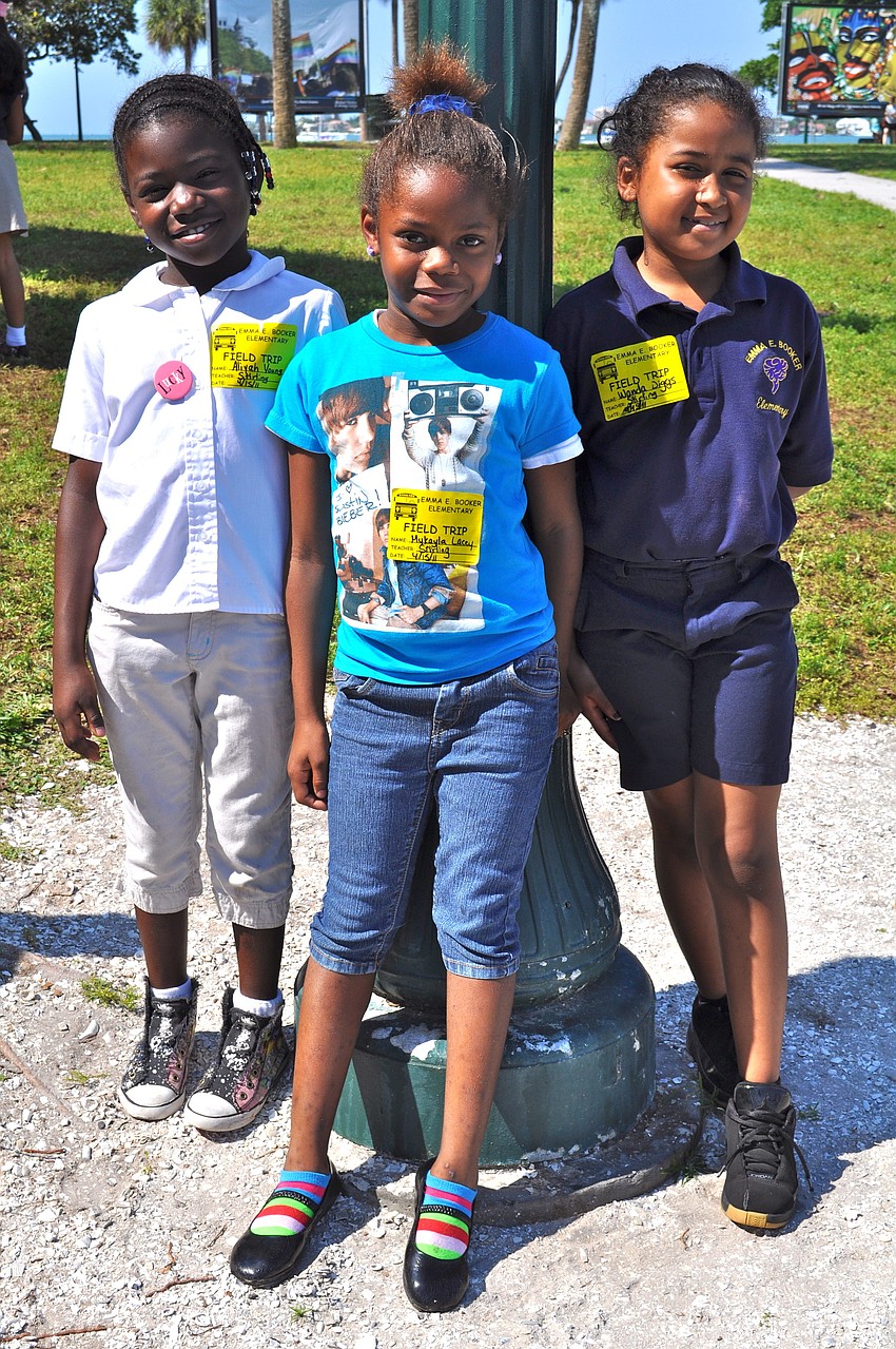 Aliyah Young, Kayla Lacey and Wanda Diggs
