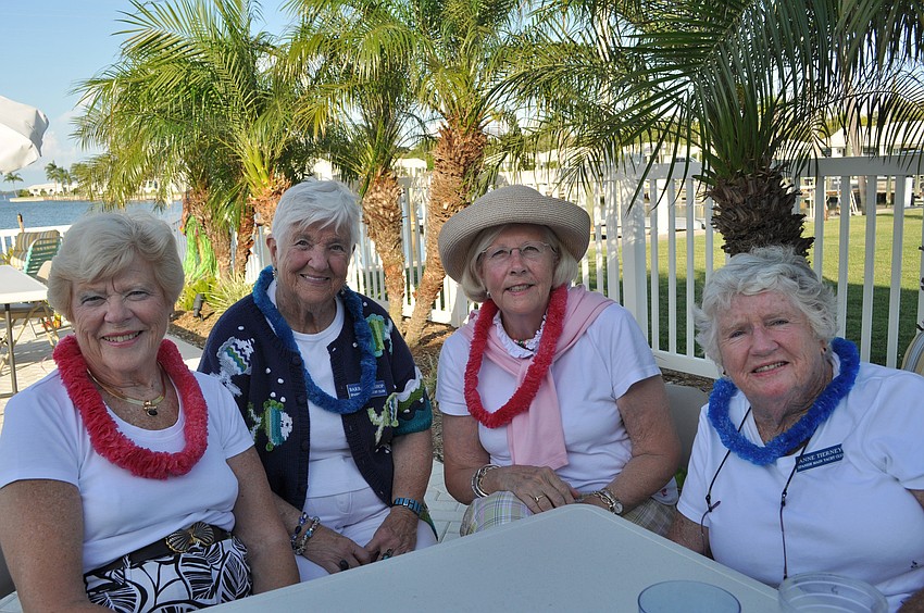 Ruth Sheppard, Barbara Bishop, Cindy Kuehnel and Ann Tierney