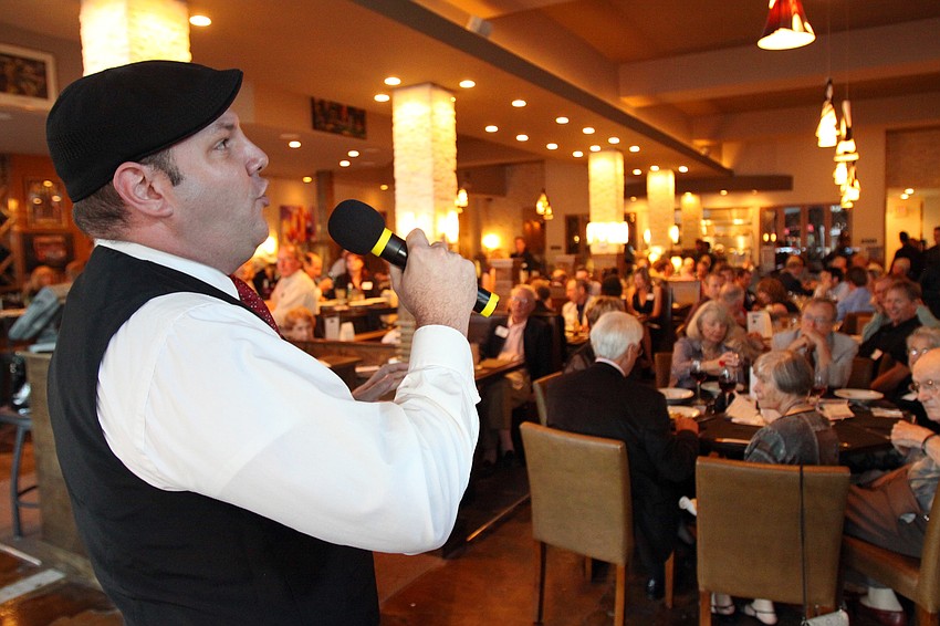 Robert D. May performs 