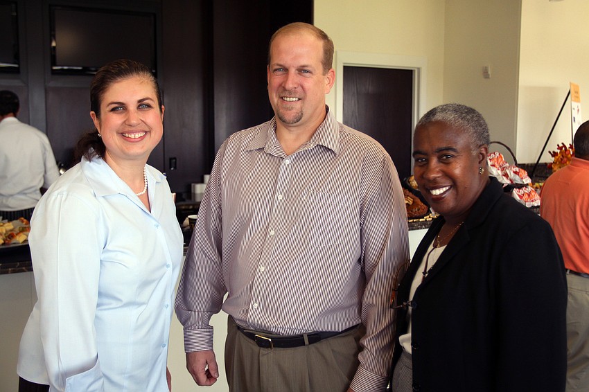County Commissioner Christine Robinson, Bill Werdell and County Commissioner Carolyn Mason