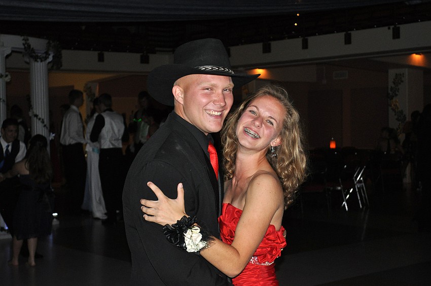 Michael Sheppard and Marina Edwards had a blast at this year's Prom.