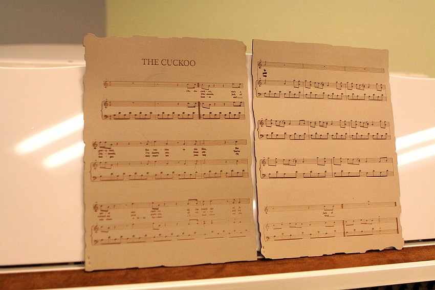 Nathan Skiles created a few fake pieces and placed them around the Cultural Media Room and the Durante Gallery for people to find during the opening of the RCAD Creatives Exhibition Thursday, May 19 at Longboat Key Center for the Arts.