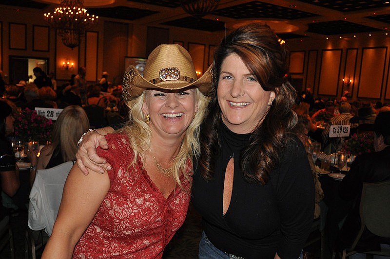 Angela Dixon and Pam Courtney