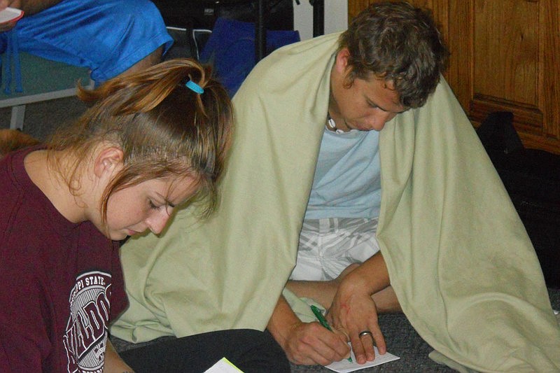 Participants kept busy all weekend.