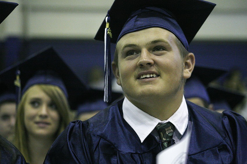 Jordan Burr was excited to complete his high school career.