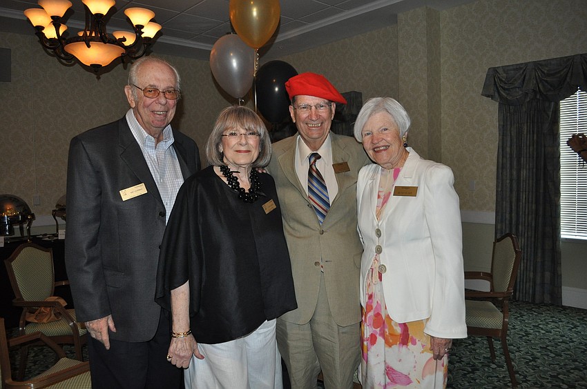Nat Lehrman and Jean Hadden with Doug and Betsy Elder