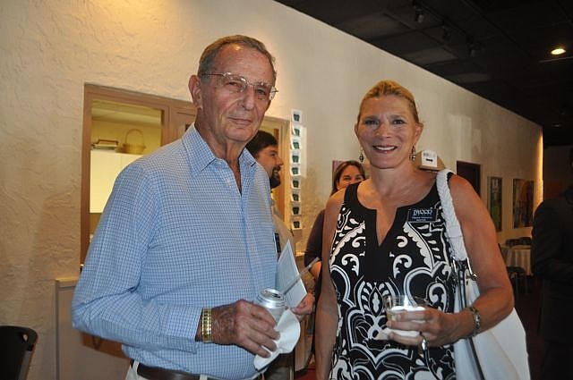 Longboat Key Vice Mayor David Brenner and Marnie Matarese