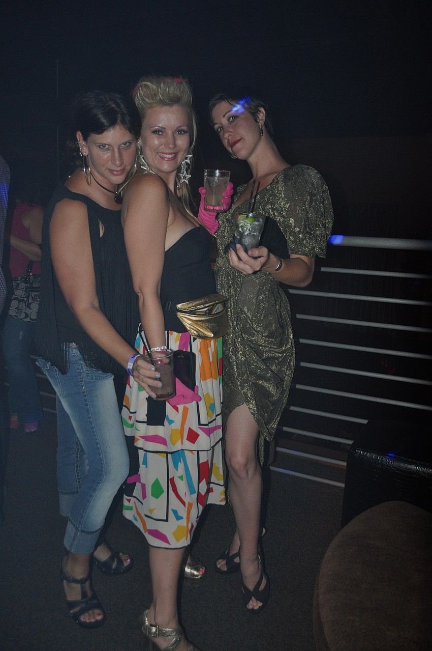 Yuli Campbell, Kat Ricker and Anastasia Maracle