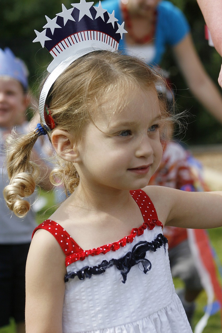 Paige Muldoon enjoyed her first Primrose parade.