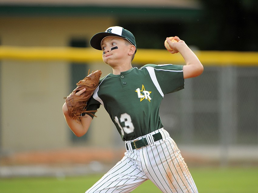 Paul Labriola got the call on the mound for Lakewood Ranch Little League.