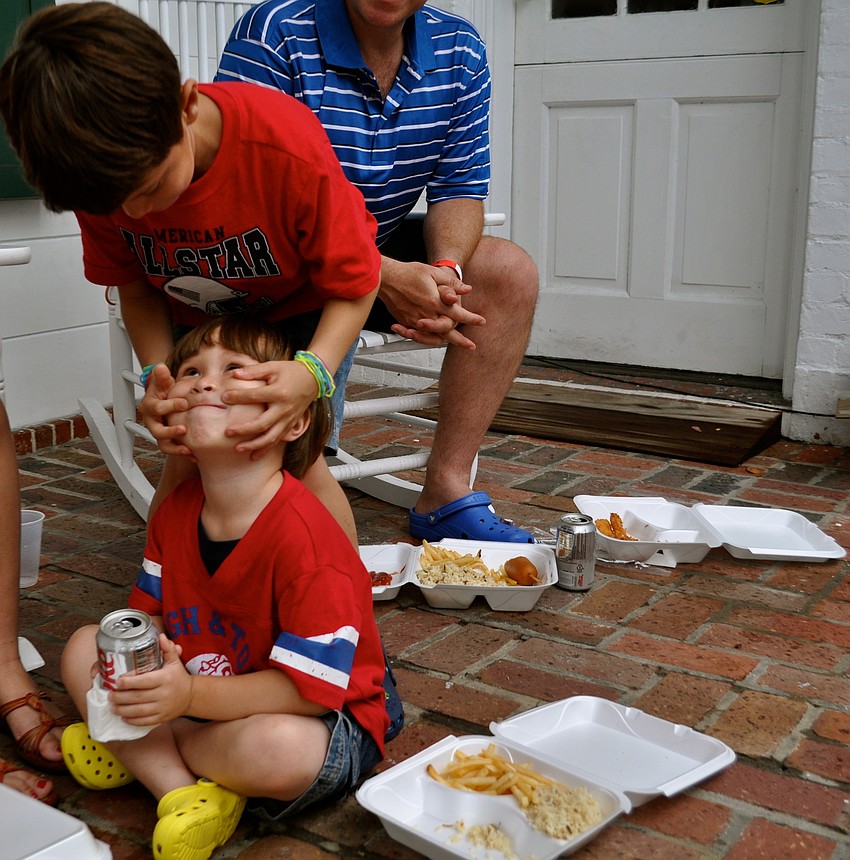 Peyton and Trey Warner