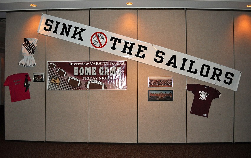 Old memorabilia from the class of 1991 were on display for people to look at Saturday, July 23 during Riverviewâ€™s 20-year reunion at Michaelâ€™s on East.