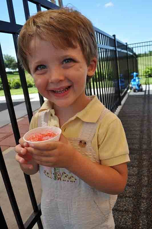 Aaron Kovnot turns 3 on Aug. 7.