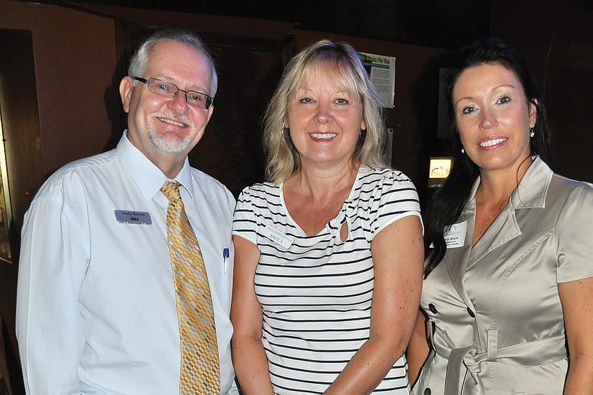 Andy Reeves, Sheila Lewis and Kerri Black