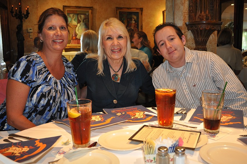 Denise Benavides, Julie Rohr McHugh and Mitchell McHugh
