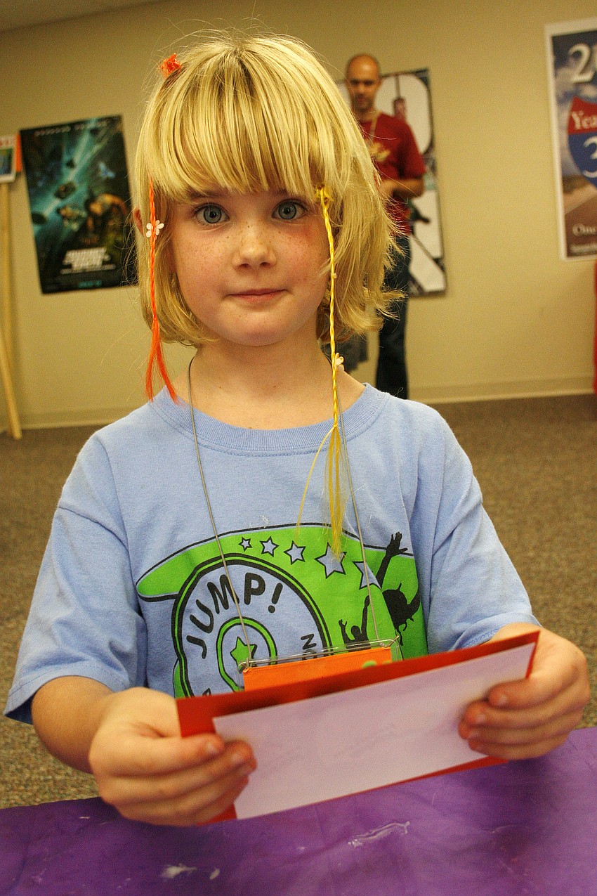 Riley Crosby had a blast at this year's Vacation Bible School.