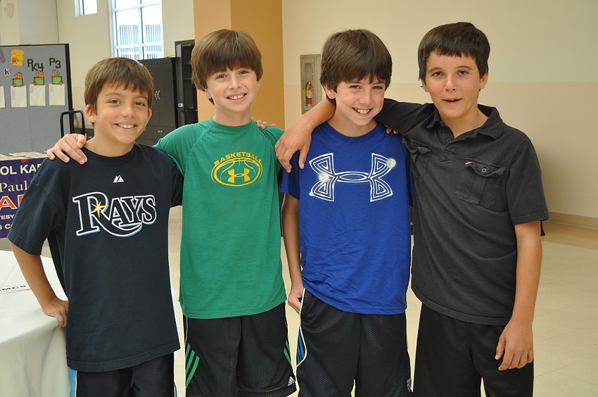 Gabriel Bazell, Matthew and Michael Suarez and Adam Sage