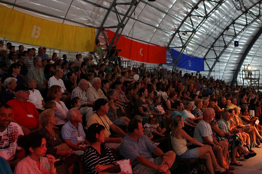 Friends, family members and locals watched the American Youth Circus Organizationâ€™s showcase performance Thursday, Aug. 18 inside the PAL Sailor Circus Arena.