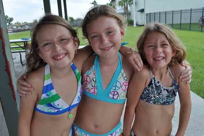 Rebecca Feser and Gloria and Sierra Wolff all attend Willis Elementary School.