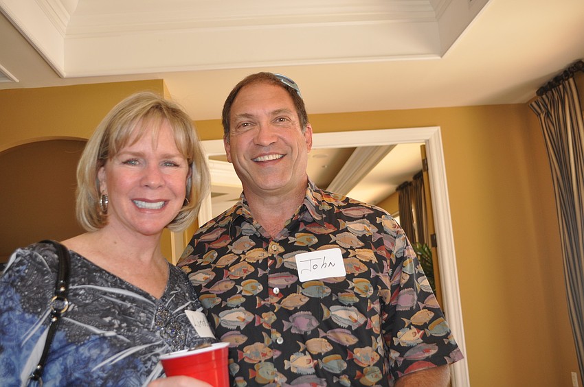 Linda Larson and John Scalzi