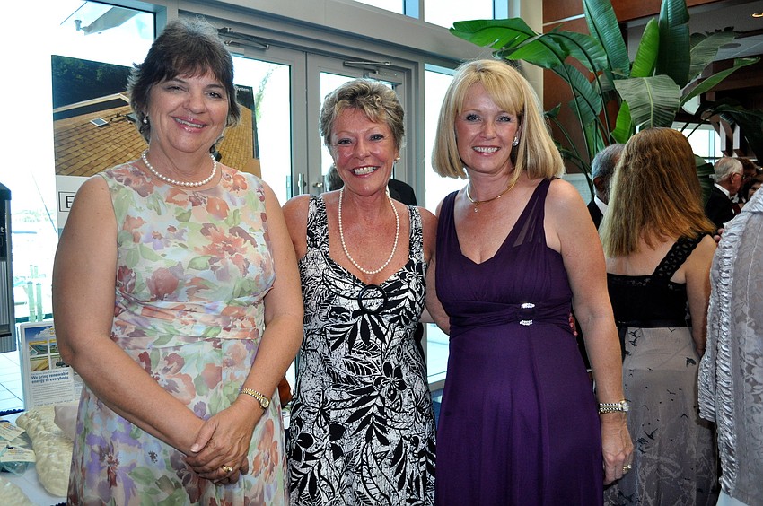 Kevan Main, Ann Hayes and Nathalie Mould