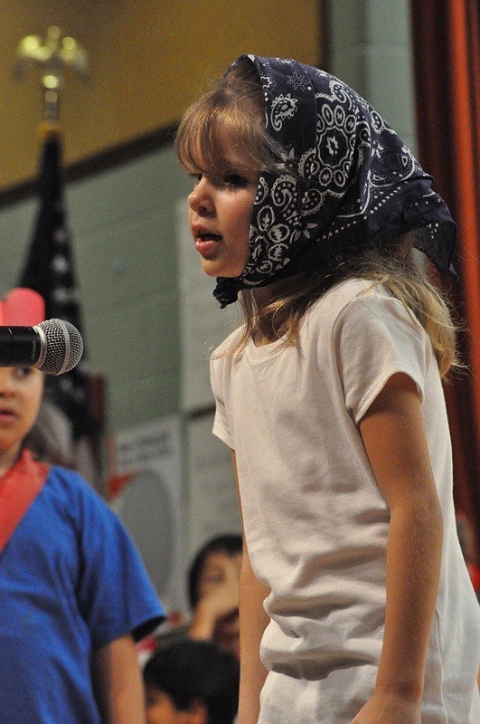 Kaitlyn Lightbody had her own speaking part.