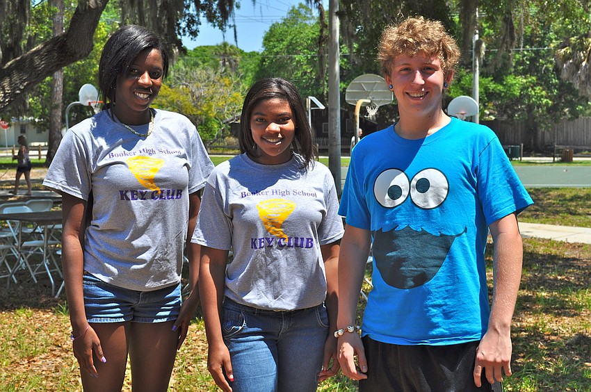 Akira Peterson, Danyelle Green and Charlie Schauchmann