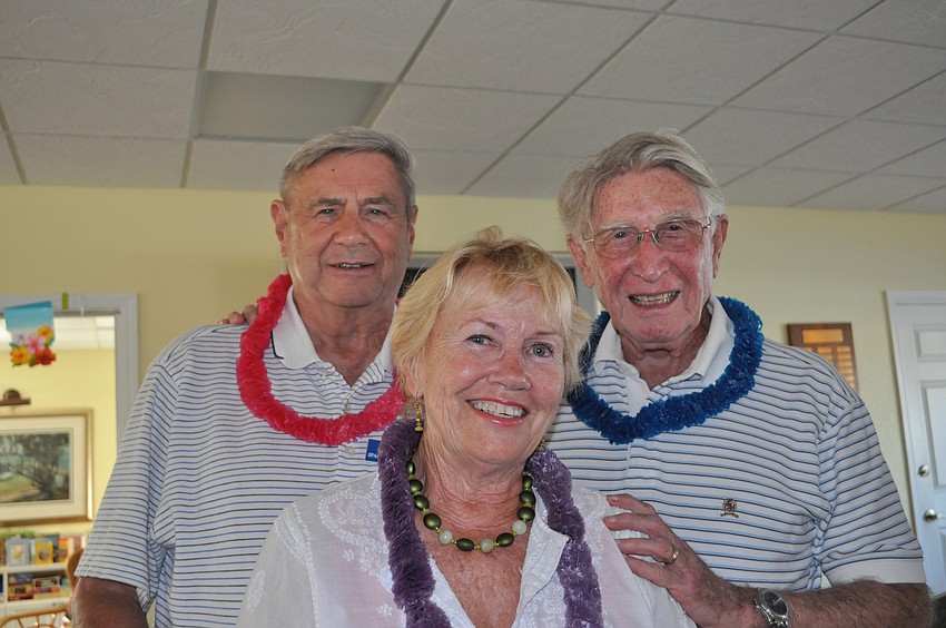 Tom and Sue Reese with Elio Martina