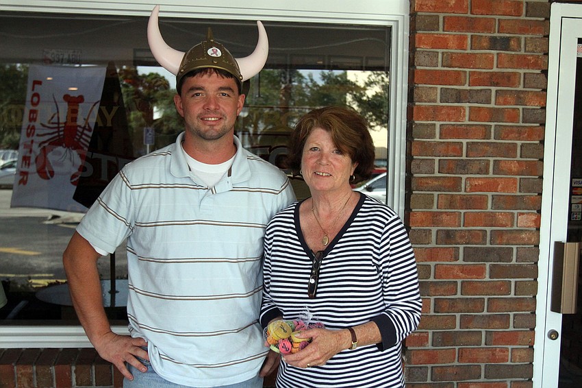 Kirt Castonguay and Sally Griffin of Boothbay Harbor.