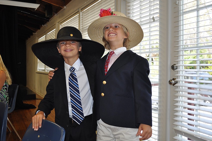 Hayden Bizick and Phineas Scanley