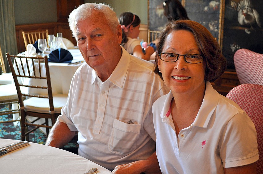 Roy Jones with his daughter, Kathi Coffey.