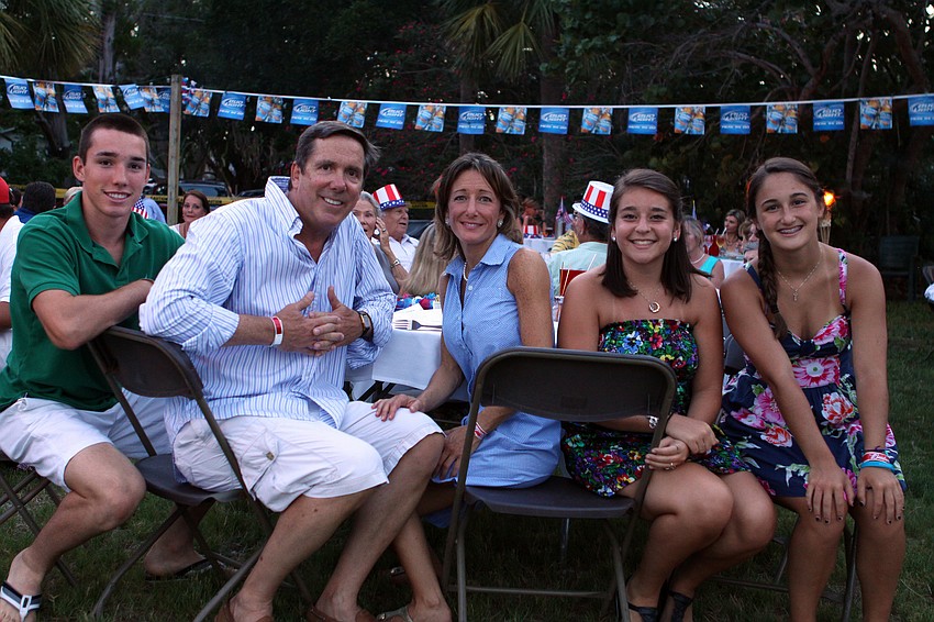 Mack Mackinnon, Ed Chiles, Tina Fusaro, Michelle Mattick and Allison Fusaro