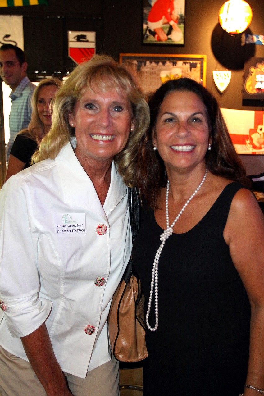 Linda Johnson and Joyce Dalbey