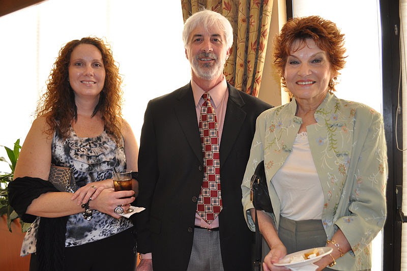 Carrie Mann of Last Chance Animal Rescue with Ken Slavin of Cat Depot and Linda Litke, also of Last Chance.