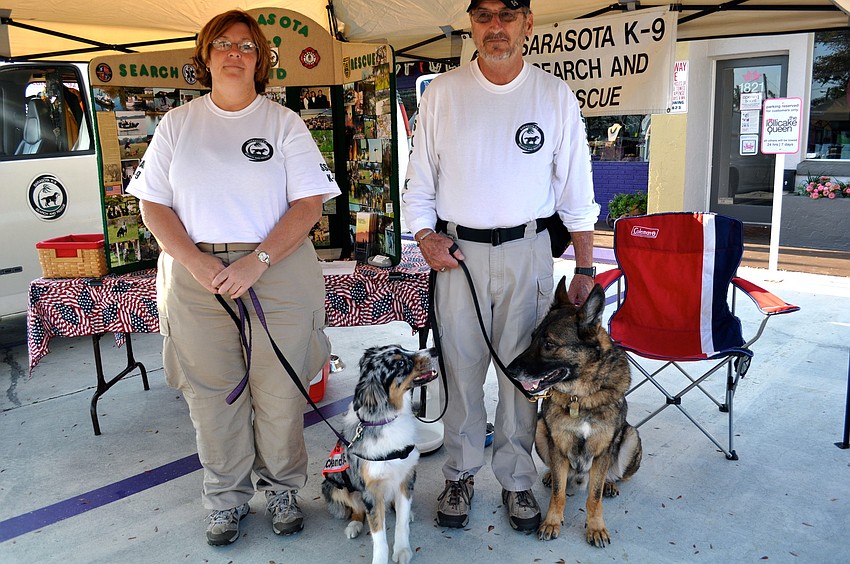 Sheila Sullivan with Kismet and Bill Rominger with Calahan