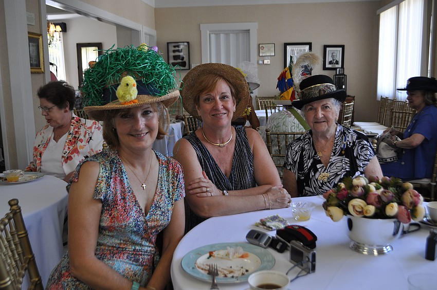 Shirley Waite, Diane Vigneron and Carol Campbell