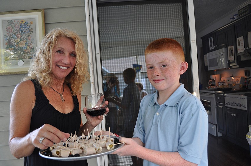 Becky Parrish and Andrew Moriarty