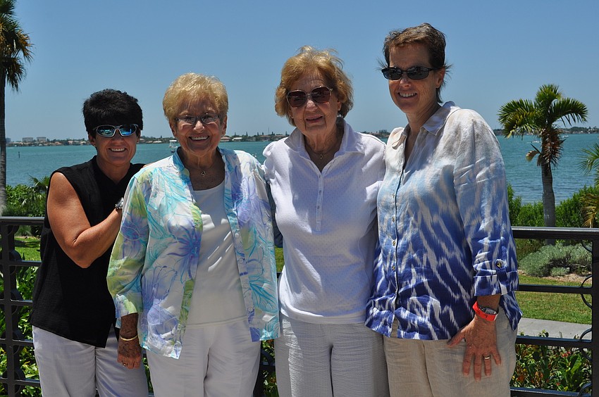 Jane Radenhausen, Dorothy Ramsdell, Doris Salamon and Carrrie Cowan