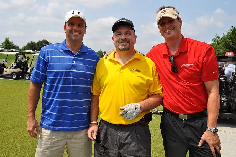 Drew Kemp, Steven White and Clay Curtis all represented Southern Jet.